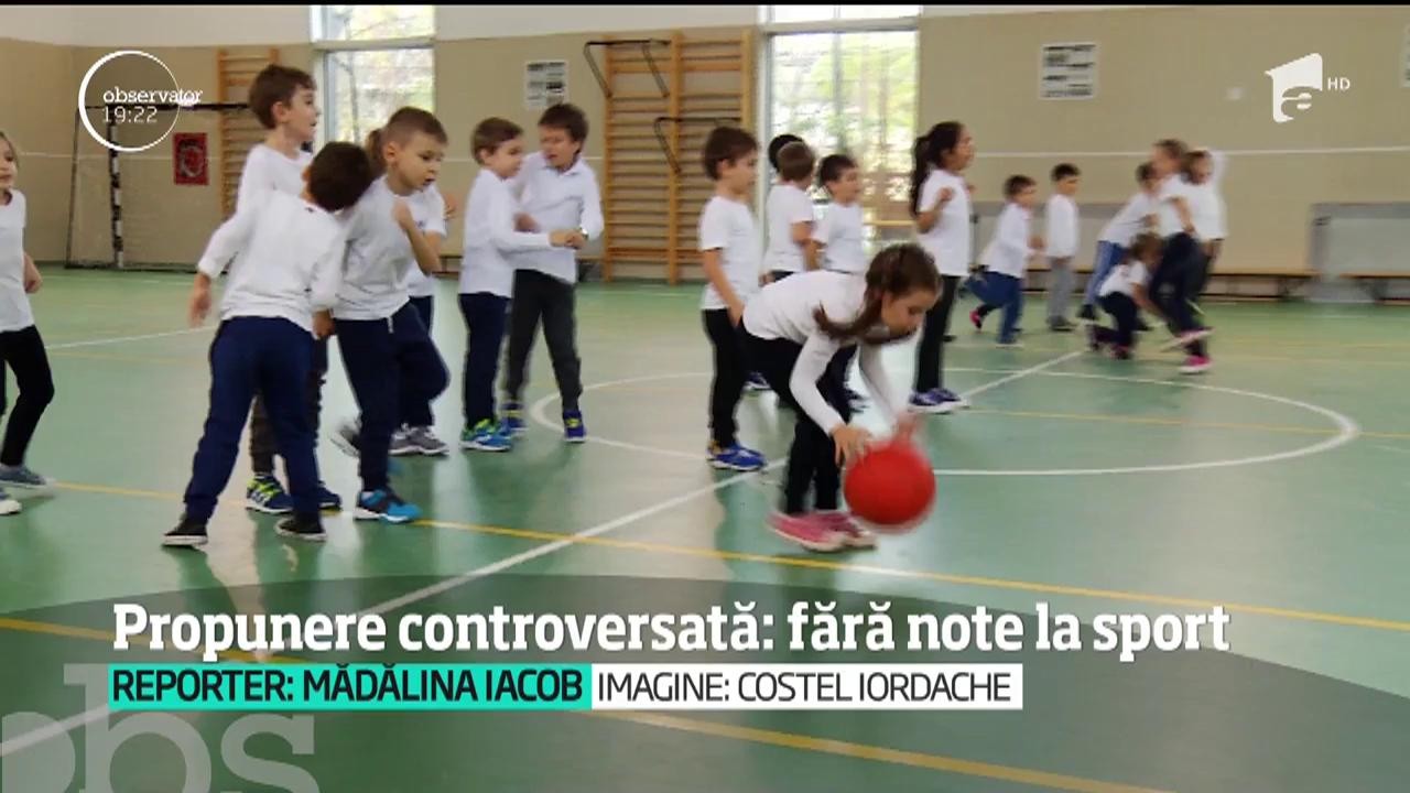 Ministrul Educaţiei vrea să elimine notele de la ora de educaţie fizică. La fel şi la muzică, desen şi religie
