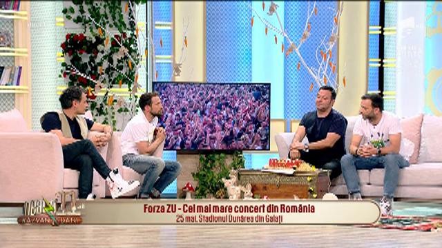 Forza ZU, cel mai mare concert din Rom&acirc;nia! Mihai Morar: Se pune foarte multă pasiune &icirc;n treaba asta