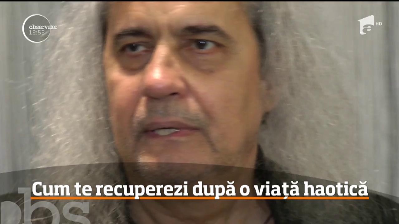 Cristi Minculescu şi colegii săi au ales un program de recuperare după o viaţă haotică