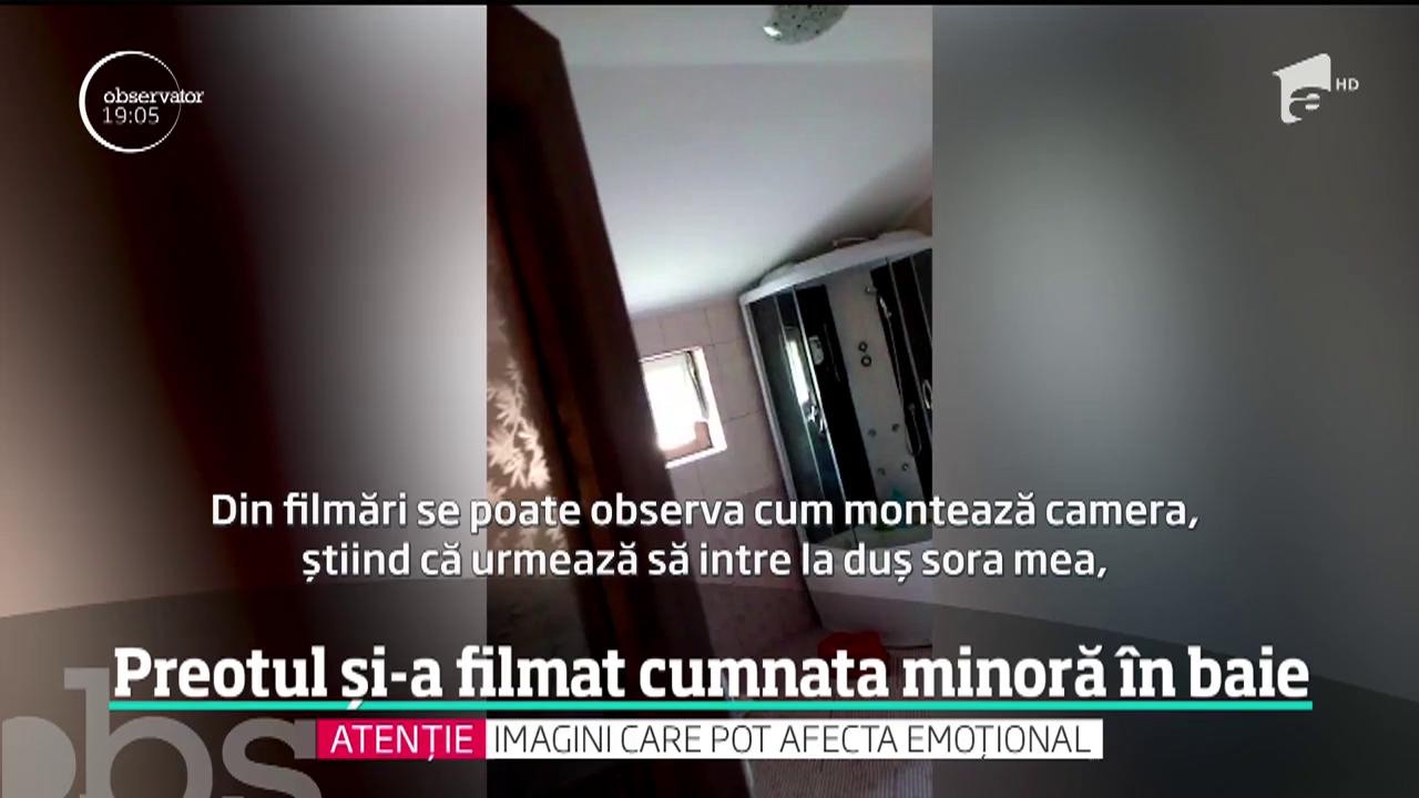 Răsturnare de situaţie &icirc;n cazul preotului din Constanţa acuzat că şi-a filmat cumnata minoră la duş