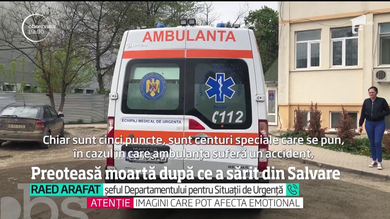 O profesoară de religie, soţia unui preot din Bacău, a murit după ce salvarea a pierdut-o pe drum