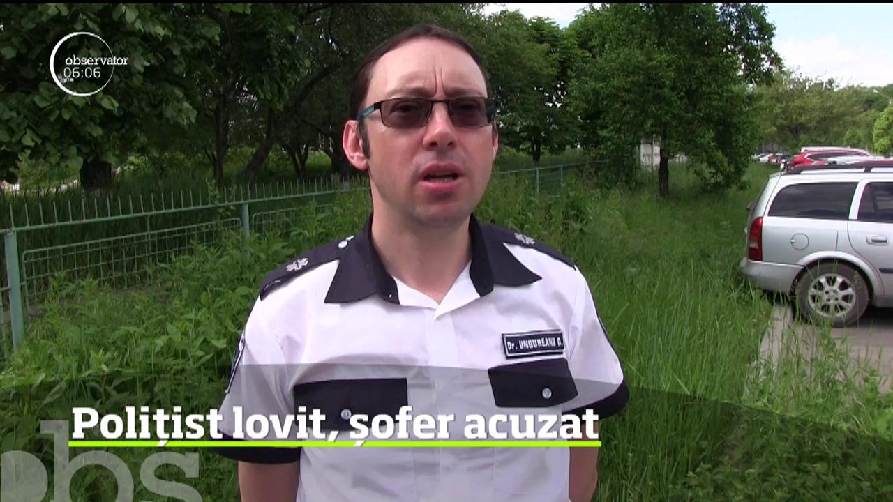 Un poliţist din Vaslui a ajuns la spital după ce, &icirc;n timpul unei intervenţii, ar fi fost accidendat intenţionat de un şofer