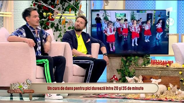 Neatza cu Răzvan și Dani. Dansatori &icirc;ncă din scutece! Ce fel de activități desfășoară copiii la grădiniță