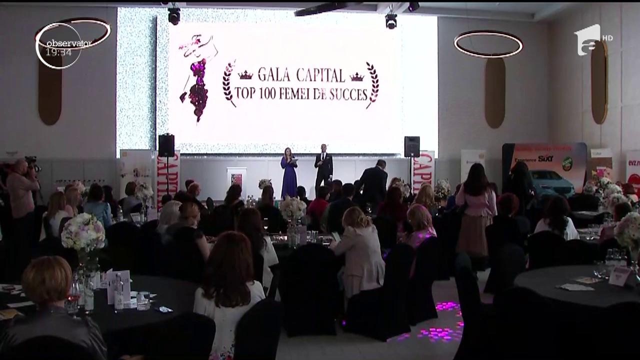 Cele mai puternice femei din Rom&acirc;nia au fost alese &icirc;ntr-o gală spectaculosă a premiilor revistei Capital