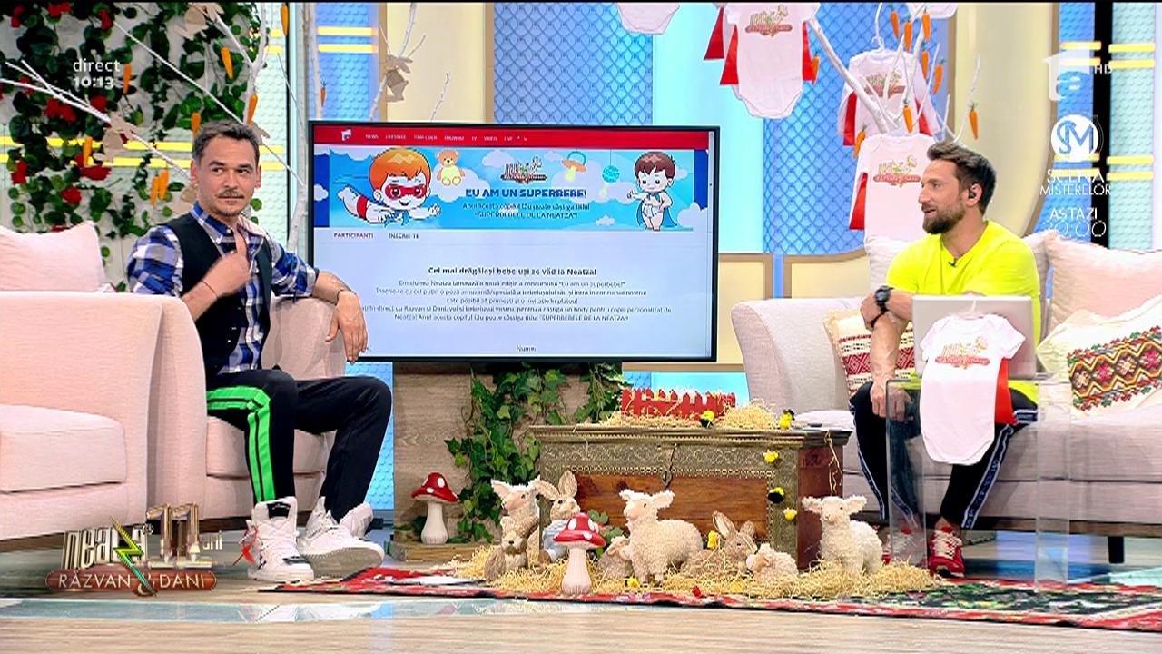 Neatza cu Răzvan și Dani. Dani Oțil se &icirc;ntreabă de ce vedetele nu-și dau haina groasă jos dacă le este cald: Ești cumva &icirc;n pielea goală?