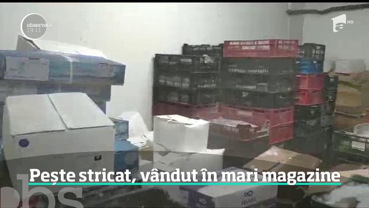 Inspectorii ANPC au găsit pește stricat &icirc;n mai mult de jumătate din marile magazine controlate