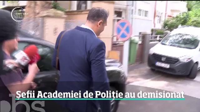 Scandal fără precedent la v&acirc;rful Academiei de Poliţie. Rectorul şi prorectorul au demisionat la cererea ministrului de Interne