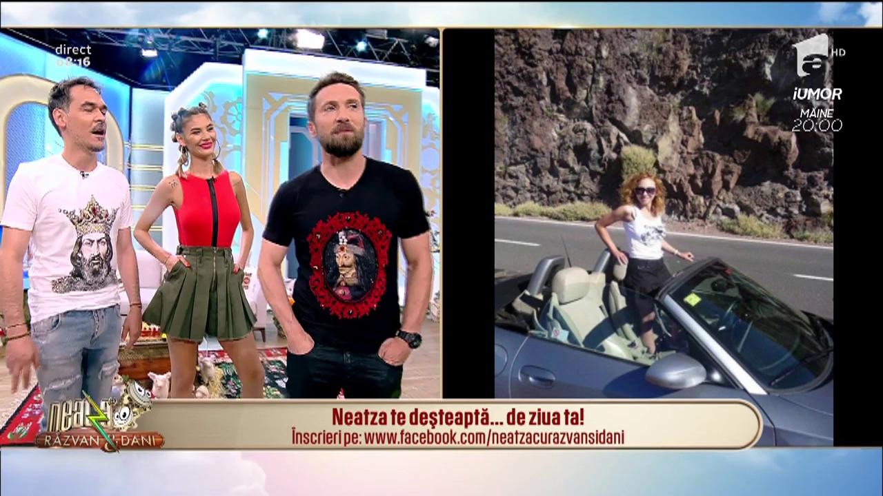 Neatza te deşteaptă... de ziua ta! La mulți ani, Cristina!