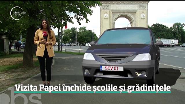 Vizita Papei Francisc &icirc;nchide şcolile din Capitală