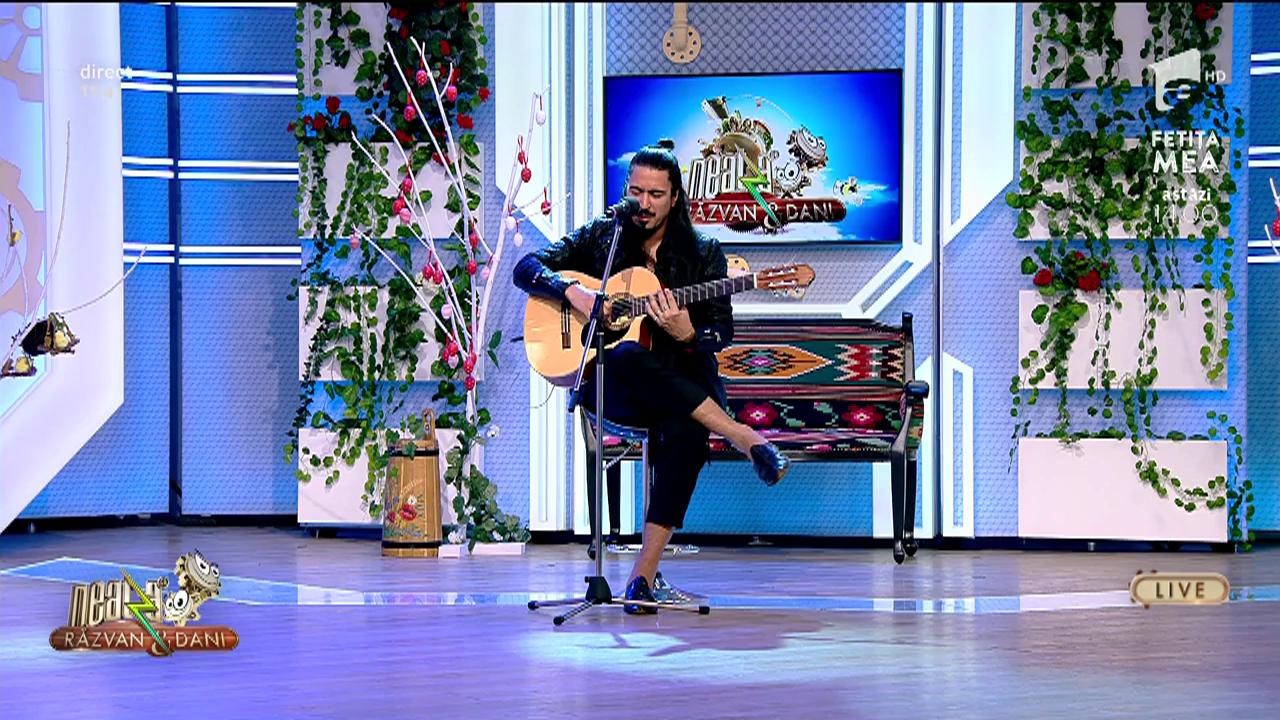Lucas Molina c&acirc;ntă, LIVE la Neatza cu Răzvan și Dani, melodia Pară que nada nos separe
