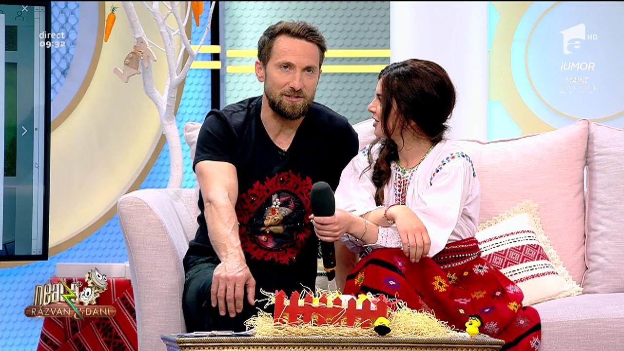 Neatza cu Răzvan și Dani. Dani Oțil, invitat să joace rolul unui bărbat musculos &icirc;n videoclipul Anei-Maria Ababei