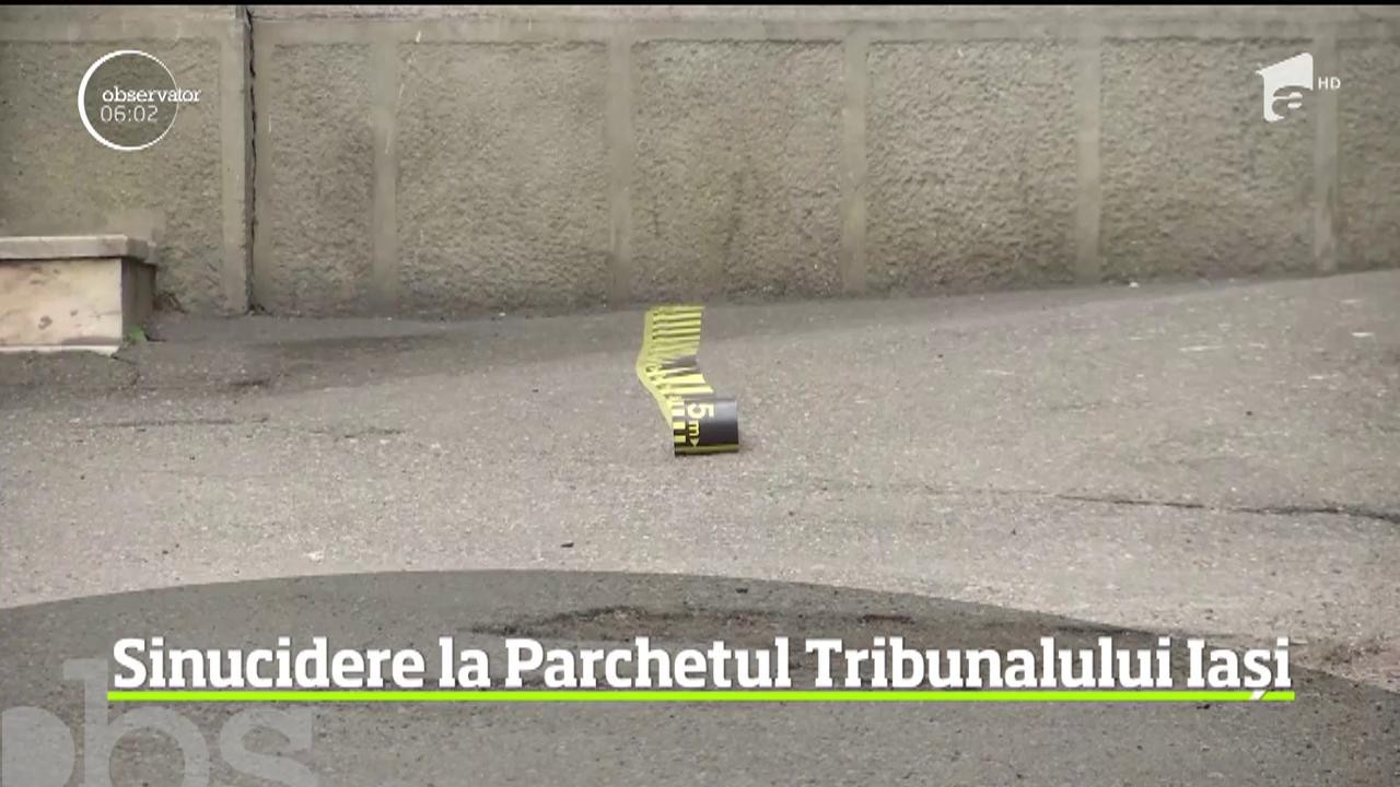 Gest extrem la Parchetul Tribunalului Iaşi. O grefieră a căzut &icirc;n gol de la etajul trei al clădirii