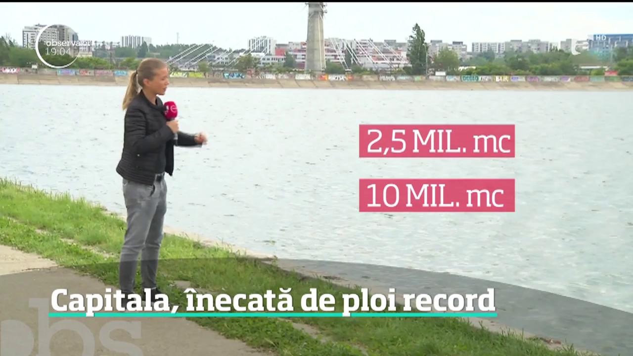 Natura s-a dezlănţuit şi a aruncat &icirc;n haos &icirc;ntreaga ţara. &Icirc;n zona Bucureştiului au căzut ploi cum n-au mai fost de 100 de ani