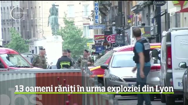 Explozie puternică &icirc;n centrul oraşului francez Lyon