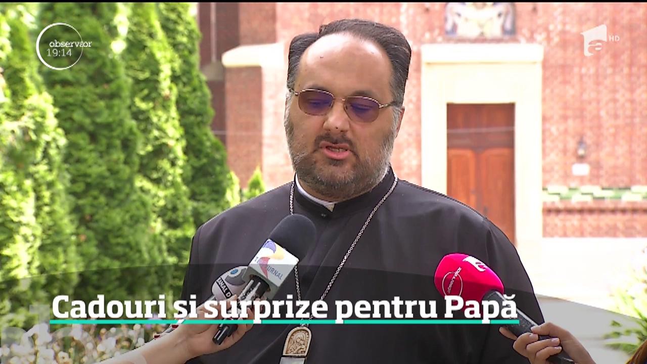 Cadouri și surprize Papa Francisc