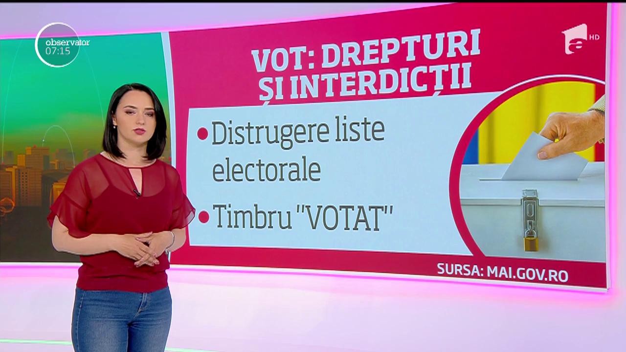 Principalele lucruri la care ar trebui să fiţi atenţi atunci c&acirc;nd mergeţi la vot