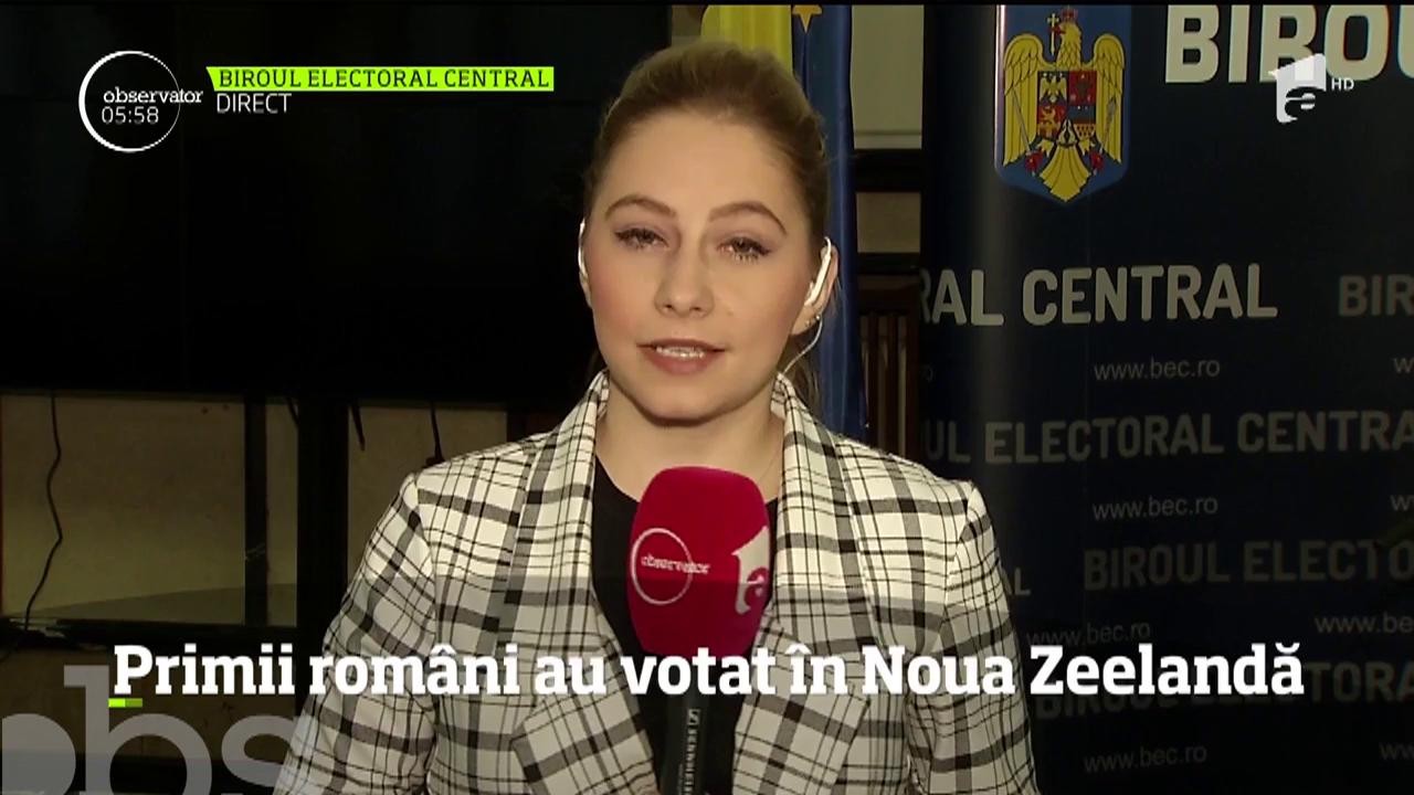 Primii rom&acirc;ni au votat &icirc;n Nouă Zeelandă