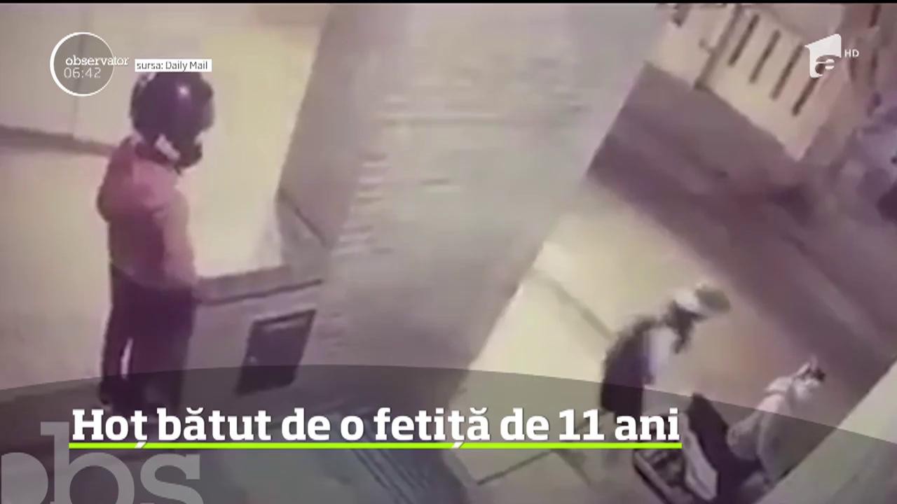 O fetiţă din Argentina este eroina zilei după ce a reuşit să &icirc;nfrunte un hoţ care voia să &icirc;i jefuiască mama