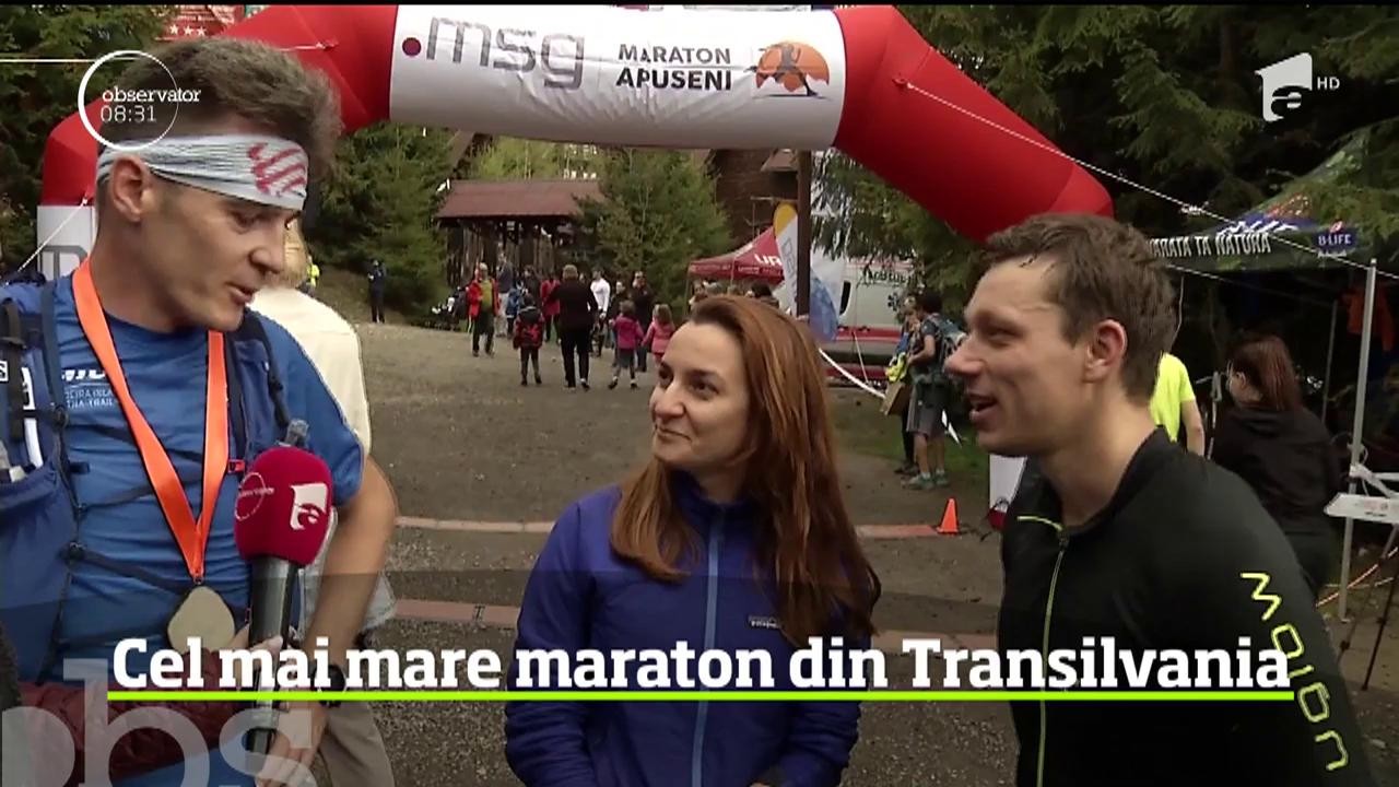 Maraton unic organizat &icirc;n Munţii Apuseni