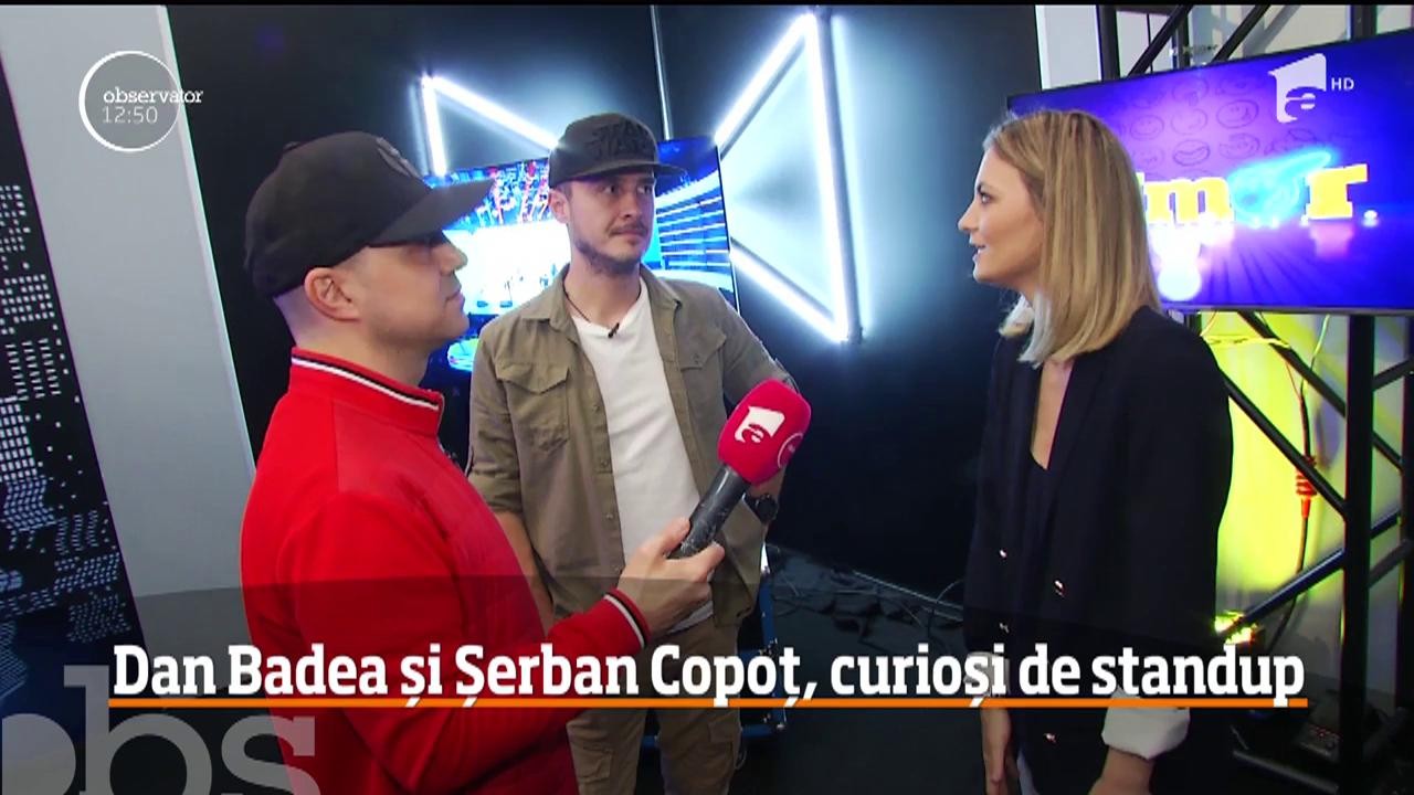 Dan Badea și Șerban Copoț, cu umorul &icirc;n s&acirc;nge