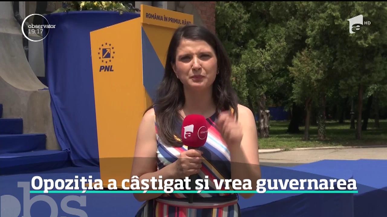 Opoziția a c&acirc;știgat alegerile europarlamentare și vrea guvernarea țării