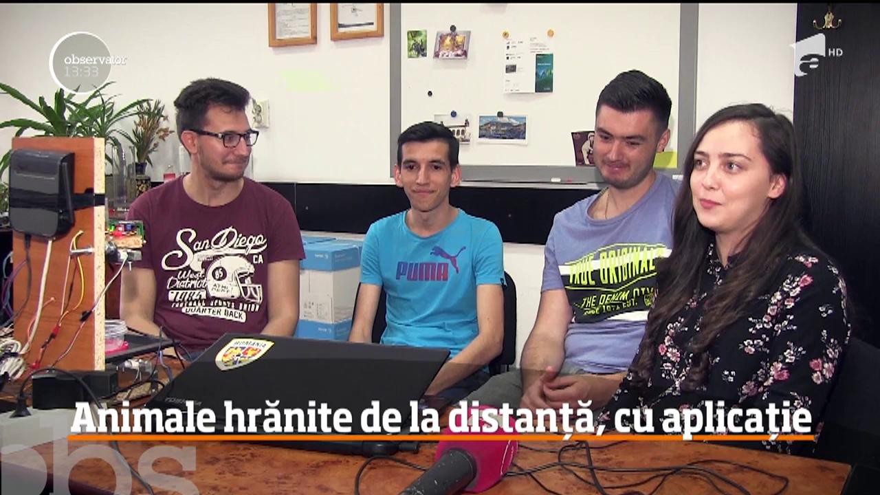 Patru studenţi de la Facultatea de Automatică din Cluj-Napoca au creat o aplicaţie care va avea grijă de patrupedele lăsate de stăp&acirc;ni singure acasă