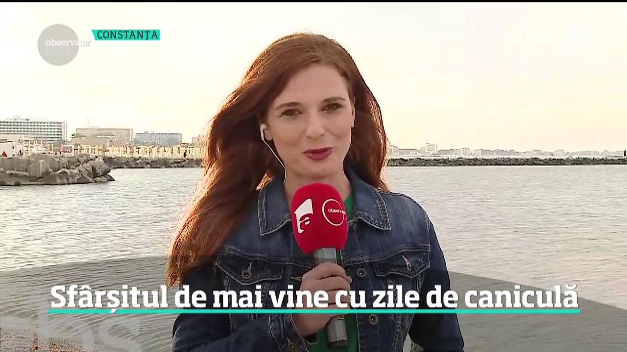 Sf&acirc;rșitul lunii Mai vine cu zile de caniculă