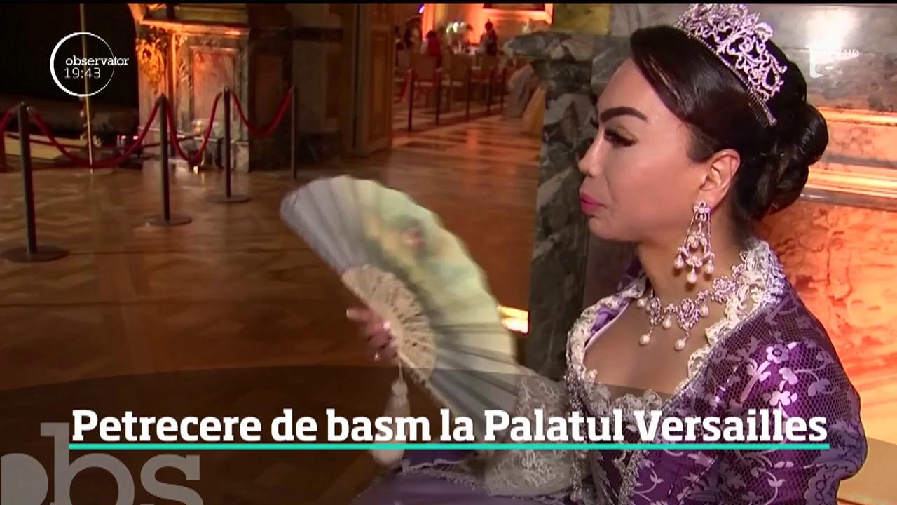 Palatul Versailles a &icirc;mplinit, pentru o noapte, visul a sute de oameni de a trăi ca regii Franţei