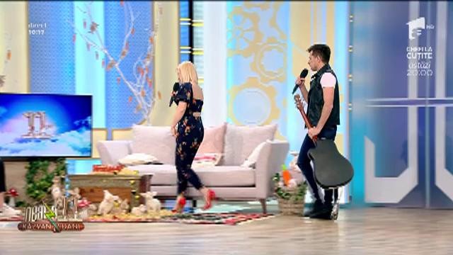 Sianna și Radu S&icirc;rbu lansează, la Neatza cu Răzvan și Dani, piesa Dacă mă iubești