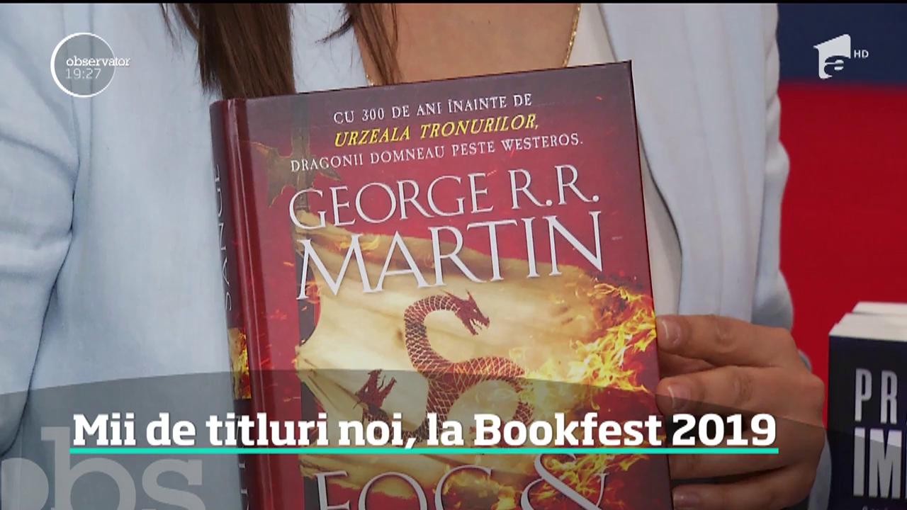 Mii de titluri noi, la Bookfest 2019