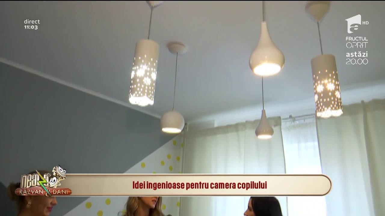 Neatza cu Răzvan și Dani. Idei ingenioase pentru decorarea camerei copilului