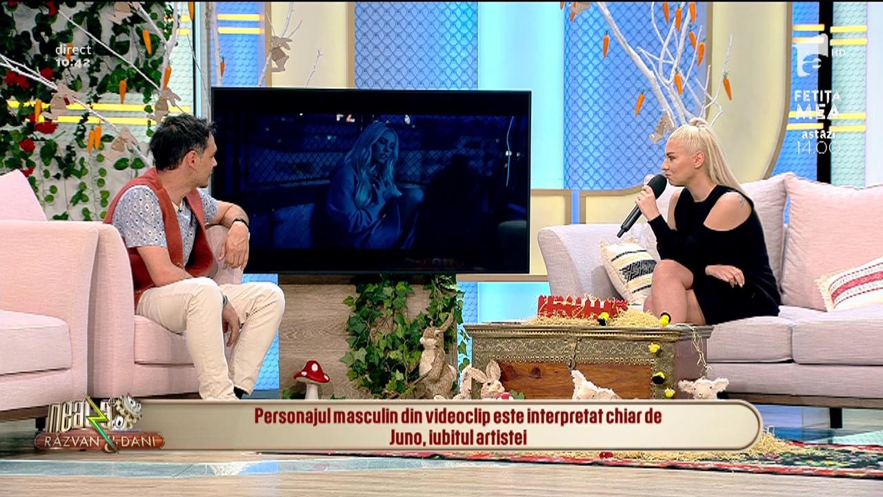 Neatza cu Răzvan și Dani. JO și iubitul ei, persoanaje principale &icirc;n videoclipul piesei Răpitor: E o piesă &icirc;n care noi ne regăsim