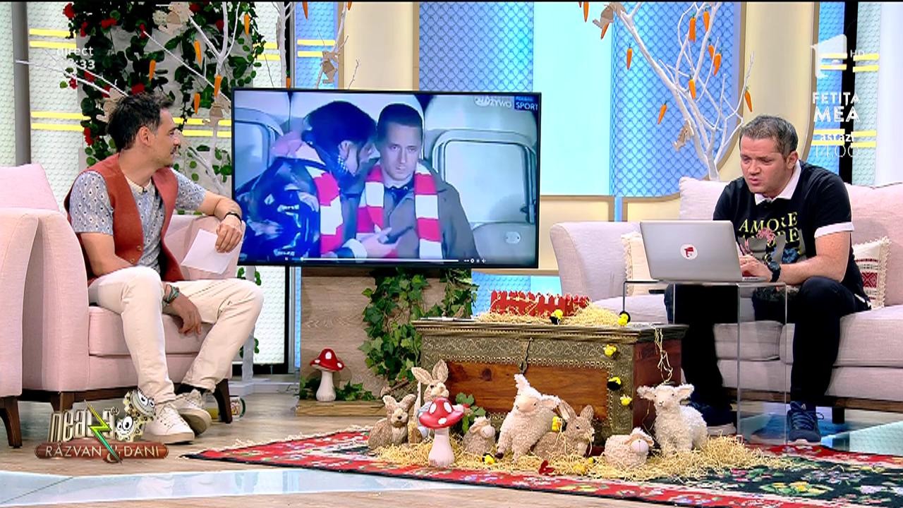 Neatza cu Răzvan și Dani. Smiley News: Să nu faci greșeala să &icirc;ți duci iubita la un meci de fotbal! Uite ce poți să pățești!