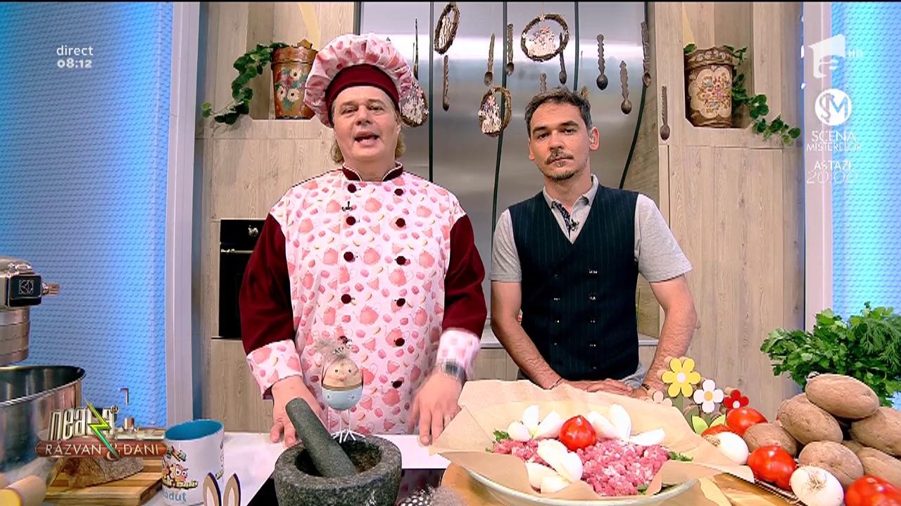 Neatza cu Răzvan și Dani. Reţeta zilei: Musaca de cartofi