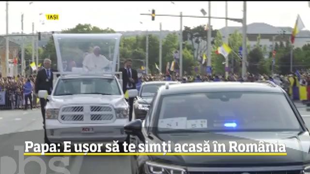 Papa Francisc a binecuv&acirc;ntat Moldova