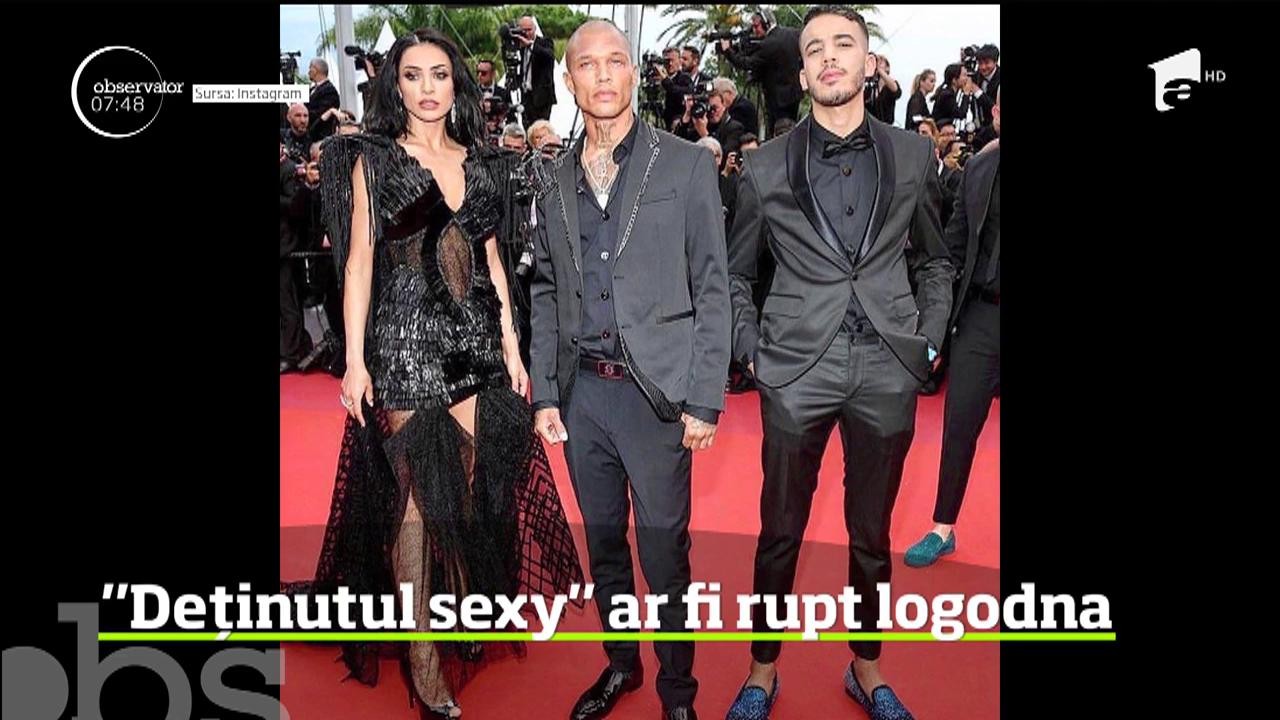 Manechinul şi fostul delicvent Jeremy Meeks, cunoscut drept "cel mai sexy deţinut din lume", s-ar fi despărţit de logodnica sa, Chloe Green