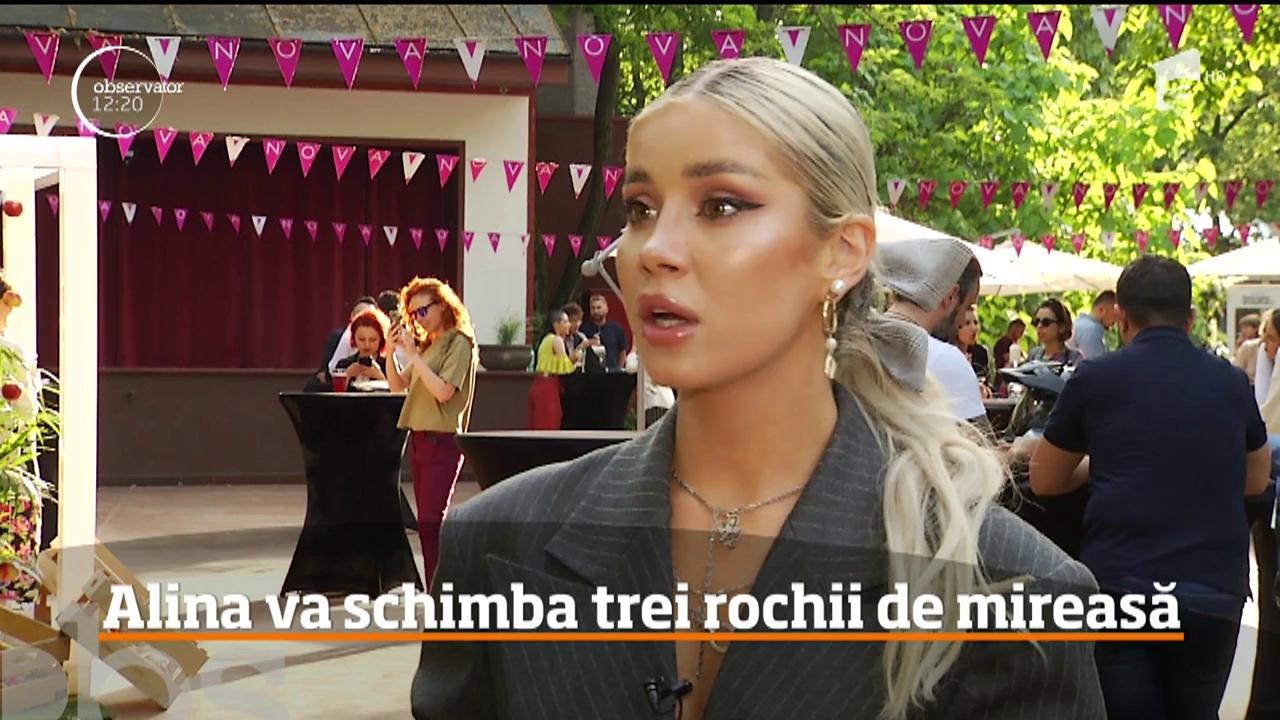 Alina Ceușan, nuntă la castel, &icirc;ntr-un decor de poveste