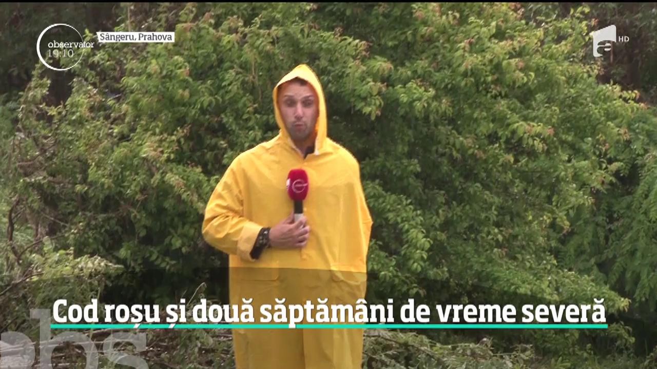 Un nou cod roşu de furtuni a provocat dezastru! Un sat &icirc;ntreg e şi acum sub ape