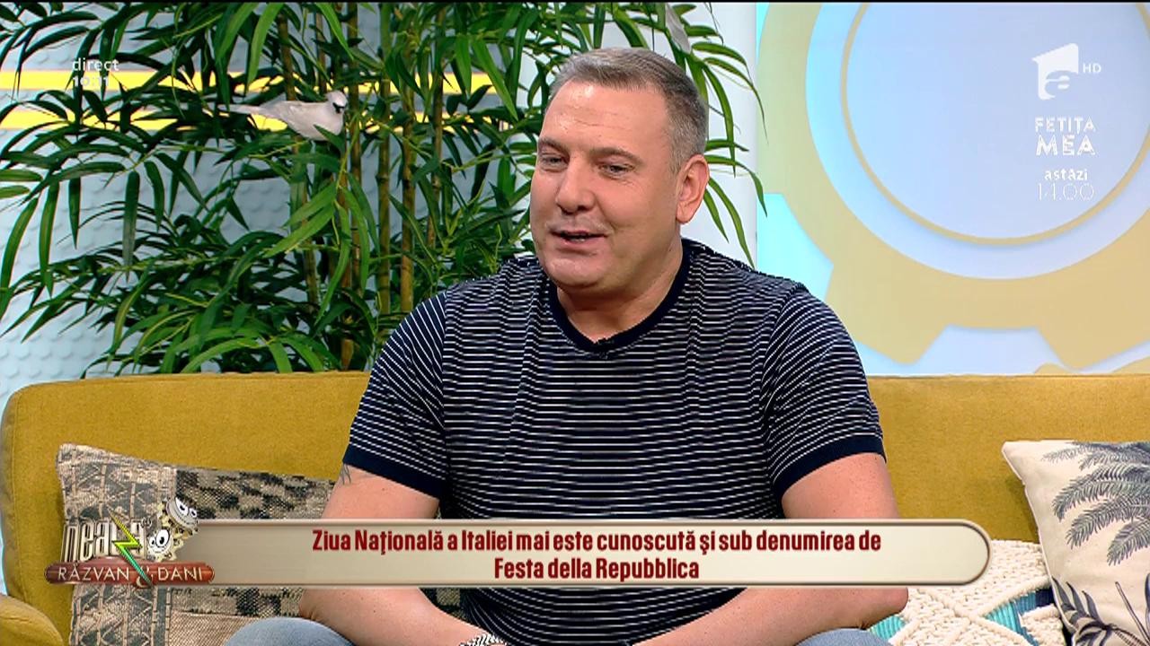 Neatza cu Răzvan și Dani. Giorgio Ciabattoni, despre Ziua Națională a Italiei: &Icirc;nainte de 2 iunie 1946, femeile nu aveau drept de vot
