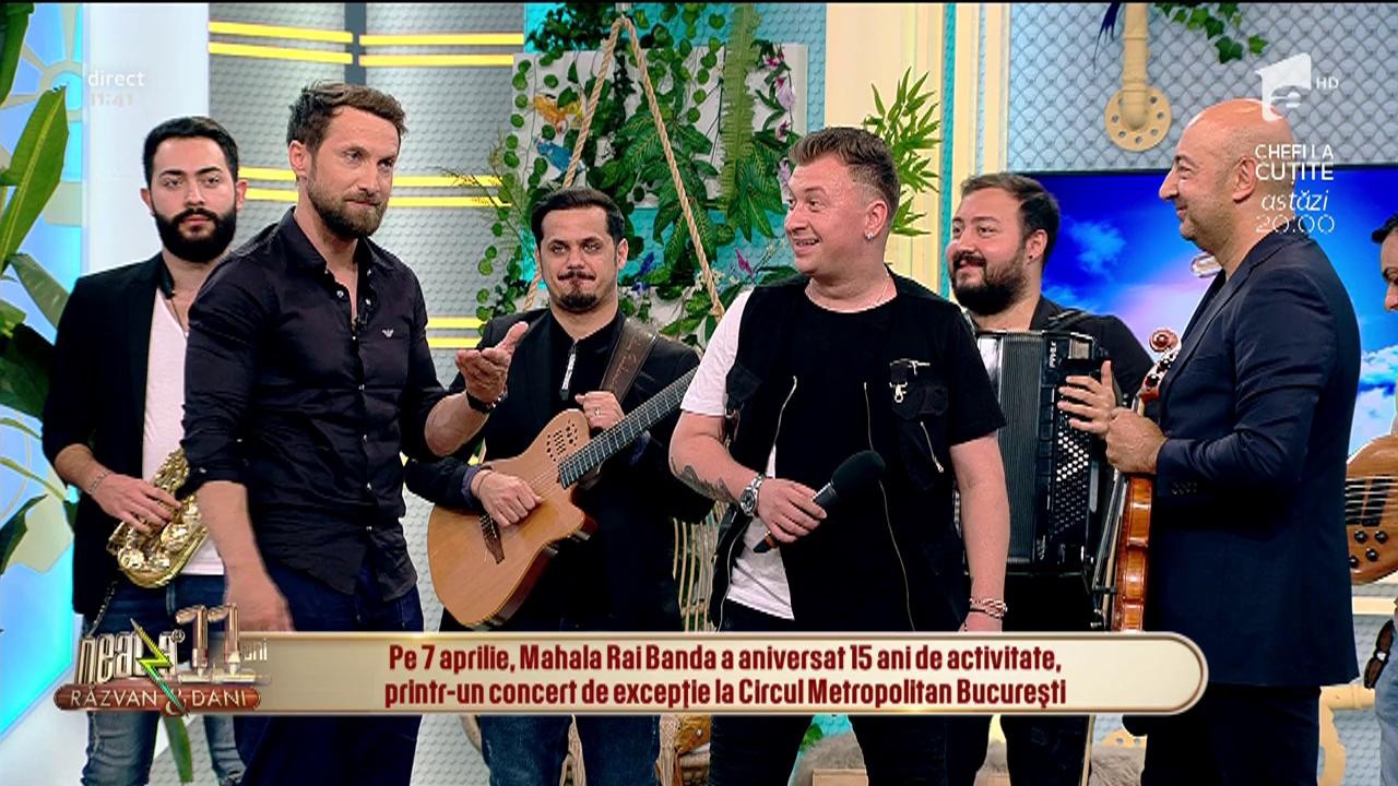 Neatza cu Răzvan și Dani. Mahala Rai Banda, 15 ani de activitate: Am ținut un concert la circ, de ziua noastră
