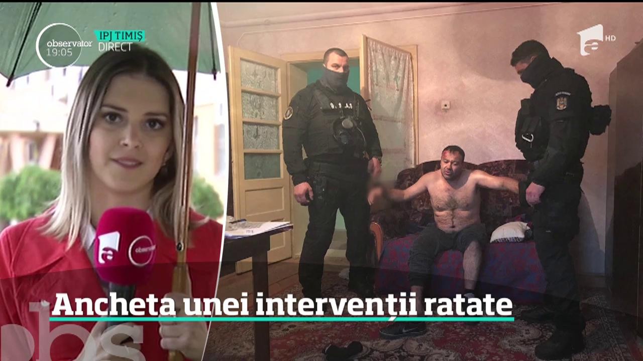 Pentru misiunea periculoasă &icirc;n care a fost trimis agentul din Timiș, se caută &icirc;ncă vinovaţi, &icirc;ntr-o anchetă internă a Poliţiei