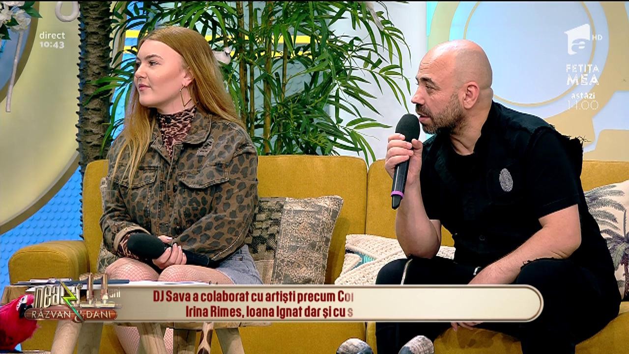 Neatza cu Răzvan și Dani. Dj Sava și Serena lansează piesa Red Cadillac: Sunt foarte m&acirc;ndră de melodia asta