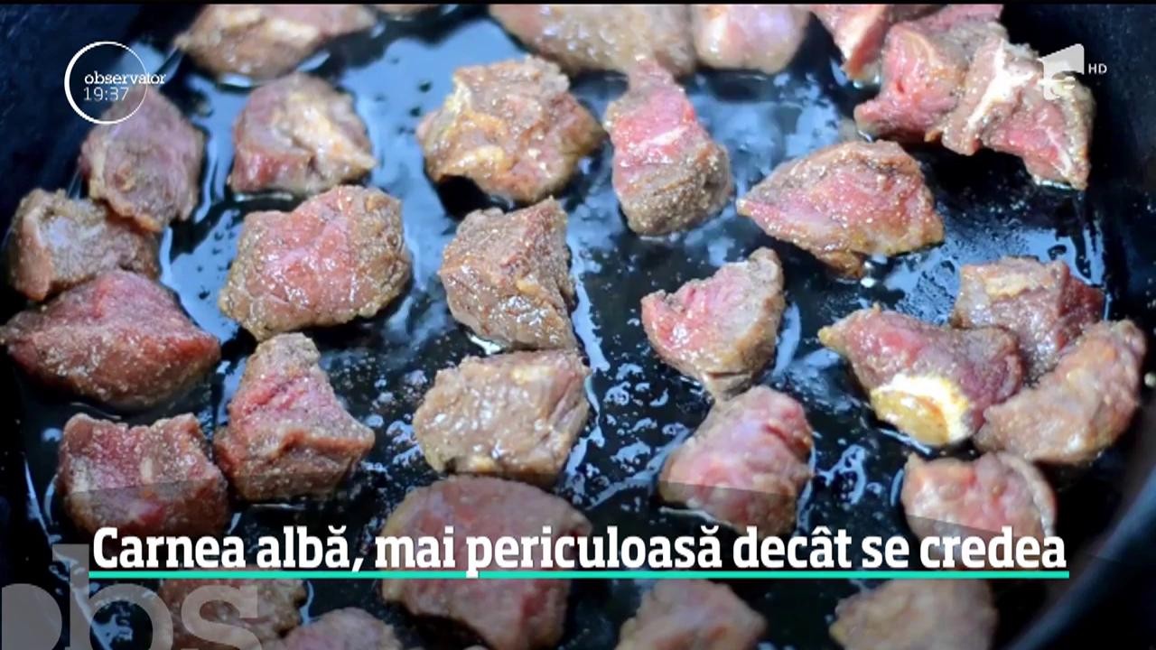 Carnea albă nu este nicidecum at&acirc;t de sănătoasă pe c&acirc;t se credea!