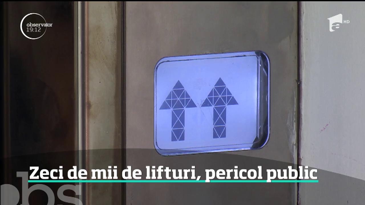 &Icirc;n Rom&acirc;nia, lifturile vechi şi ne&icirc;ntreţinute pun mii de vieţi &icirc;n pericol, &icirc;n fiecare zi