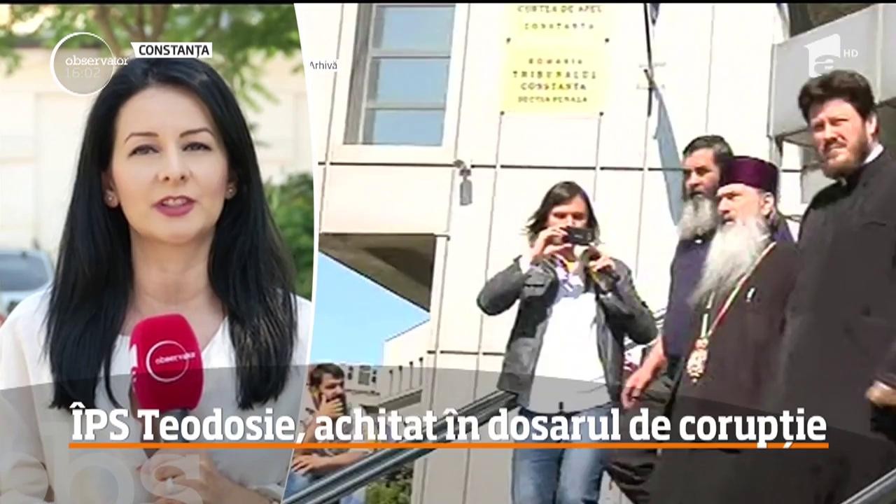 &Icirc;PS Teodosie, achitat &icirc;n dosarul de corupţie