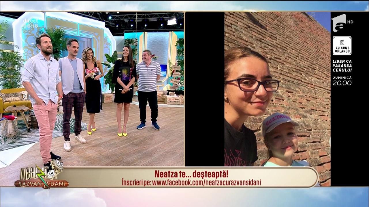 Neatza cu Răzvan și Dani te deşteaptă... de ziua ta! La mulți ani, Anastasia!