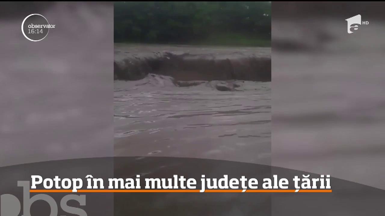 Zeci de localităţi, din C&acirc;mpia de Vest şi p&acirc;nă &icirc;n Moldova, au fost afectate de ruperile de nori produse noaptea trecută!