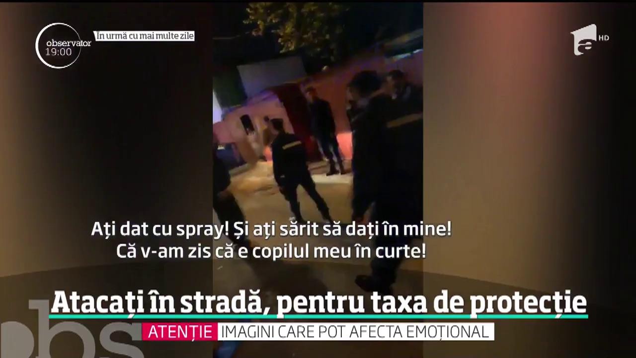 Bătaie generală cu repetiţie, &icirc;n centrul Capitalei! Zeci de oameni s-au luptat cu b&acirc;te şi cozi de topoare