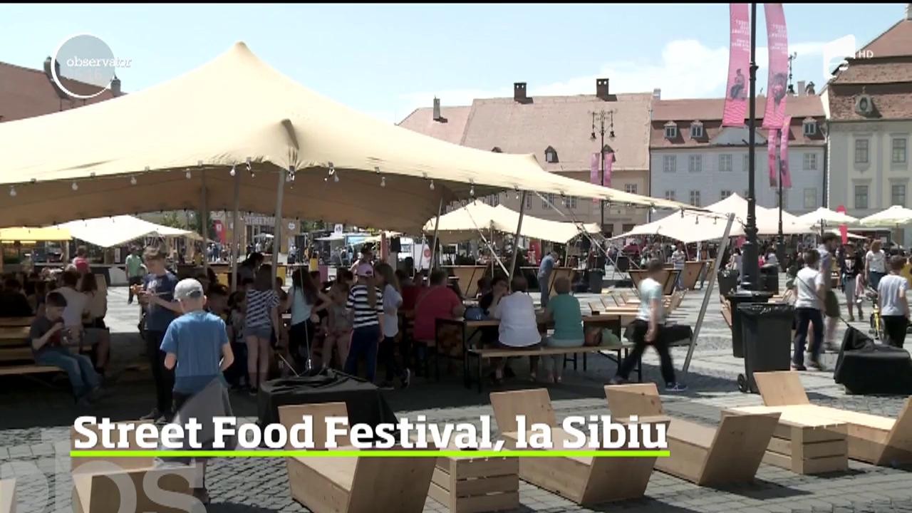 Street Food Festival, la Sibiu. Fructele de mare au fost cap de listă la festival