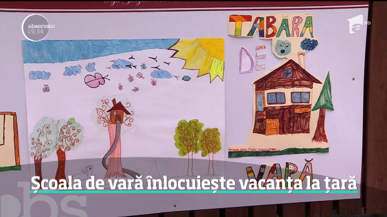 Școala de vară &icirc;nlocuiește vacanța la bunici